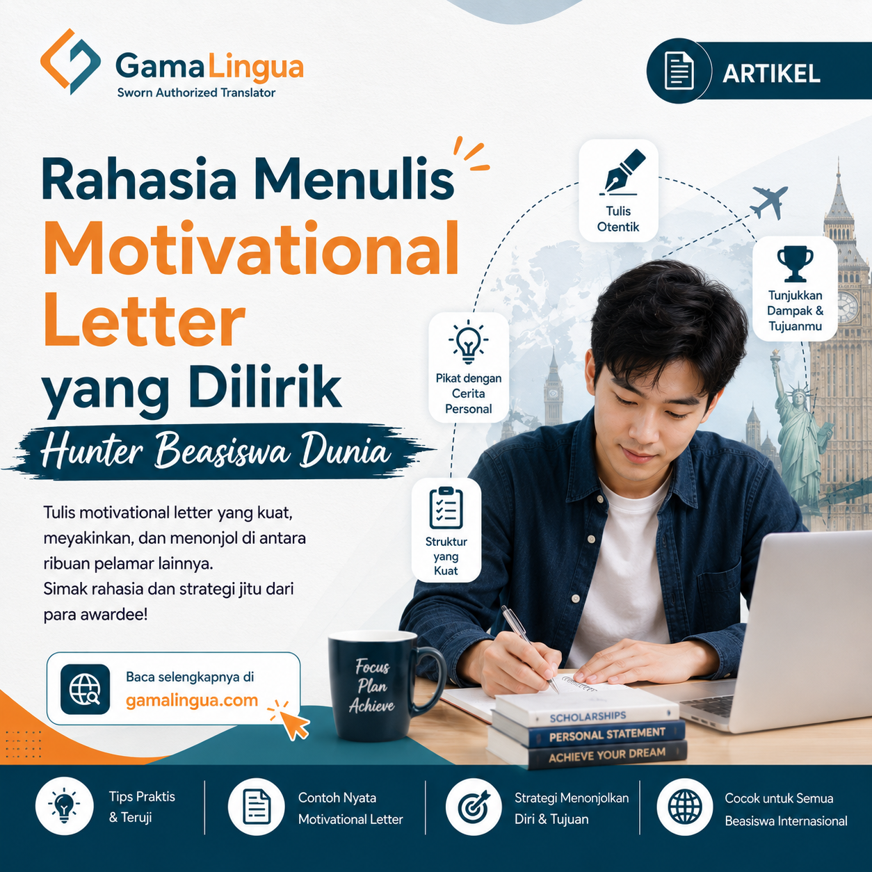 Rahasia Menulis Motivational Letter